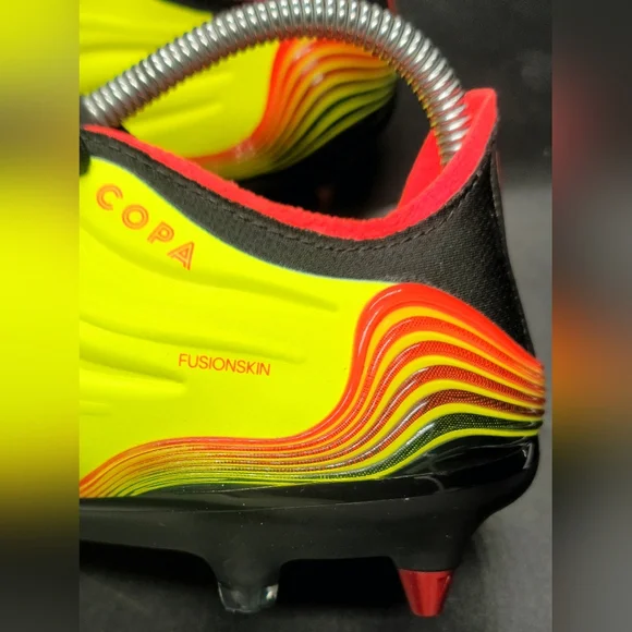Adidas Copa Sense.1 SG Game Data Pack Soccer Cleats Solar Yellow Sz 7.5 Men